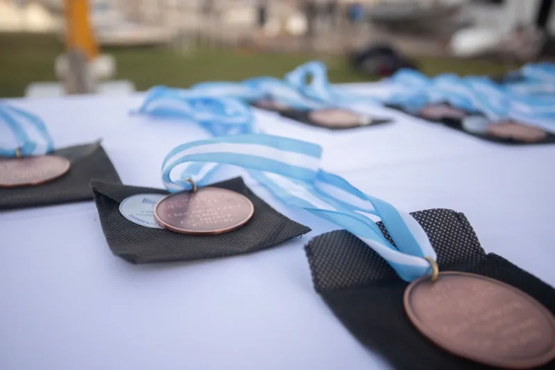 Premiados en el salón de actos